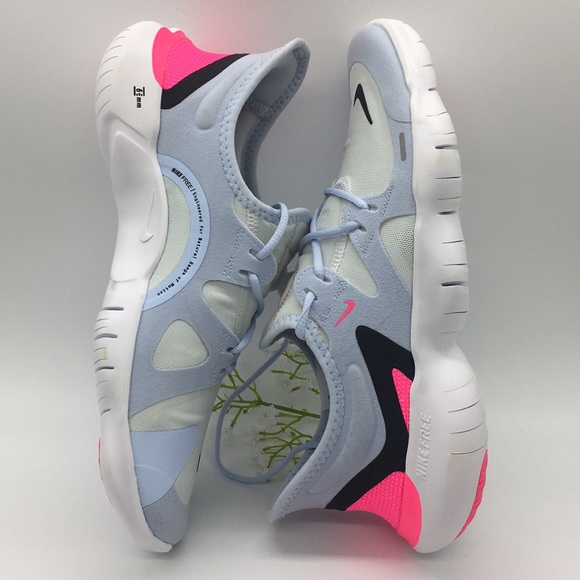 WMNS NIKE FREE RN 5.0 white/black-half blue - Picture 4 of 8